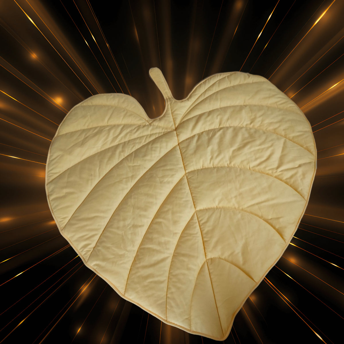 Hundedecke in Blattform personalisiert